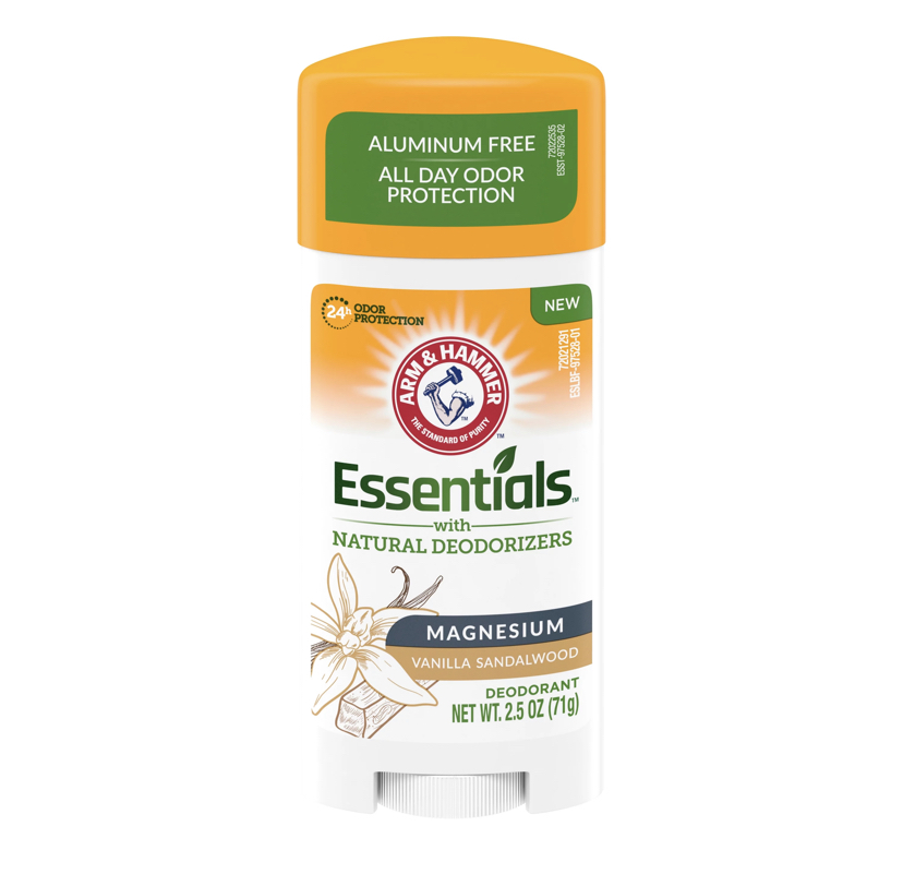 Arm & Hammer Essentials with Natural Deodorizers Vanilla Sandalwood 71ml - Натуральний дезодорант